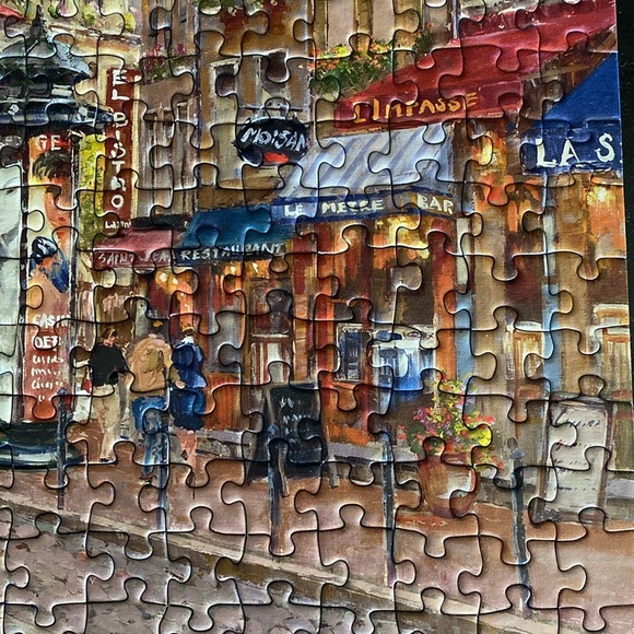 Ravensburger 500 piece puzzle “Quaint Shops” 2010 by Sam Park - Picture 4 of 7